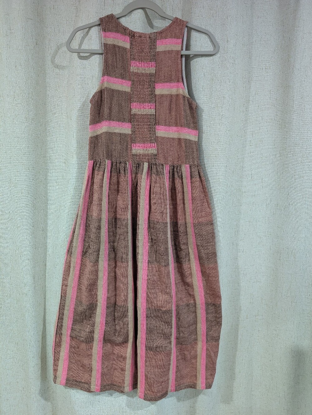 Ace & Jig Soiree Dress In Beau Cotton Stripe Size XS - Picture 2 of 4
